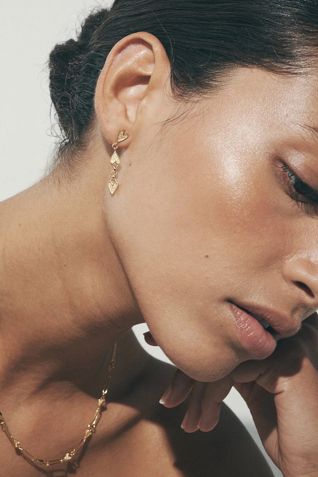 Amore Earrings - Gold - Earrings - Temple Of The Sun - Women's fashion at The Freedom State