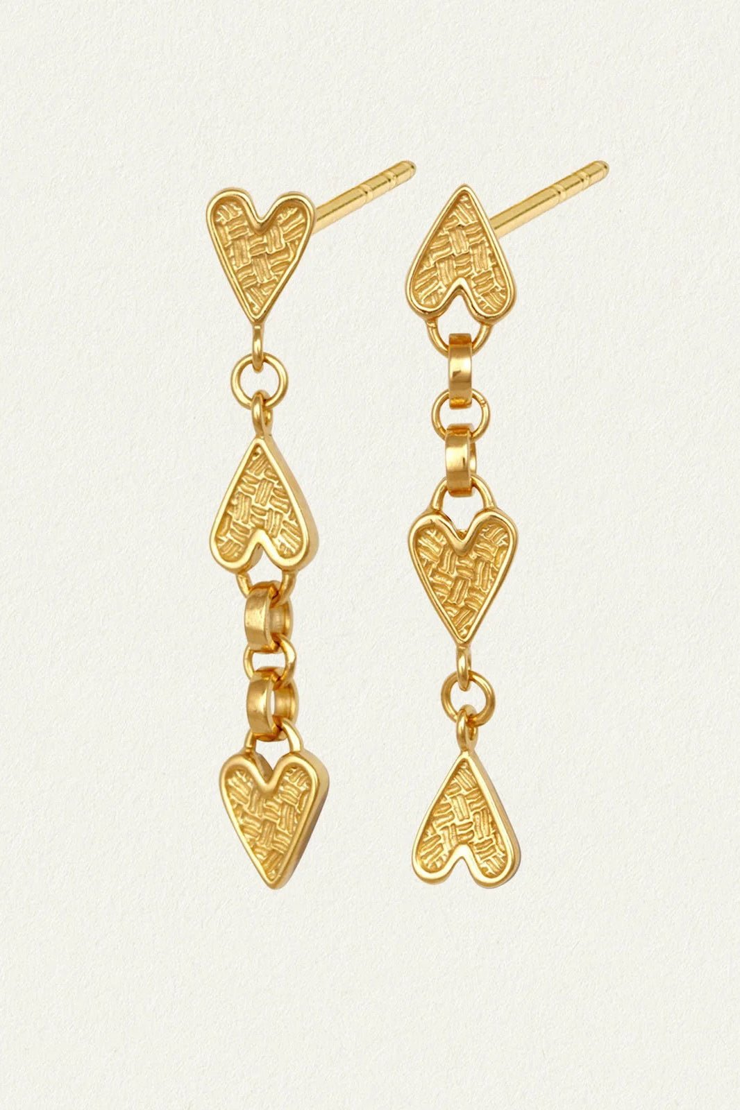 Amore Earrings - Gold - Earrings - Temple Of The Sun - Women's fashion at The Freedom State