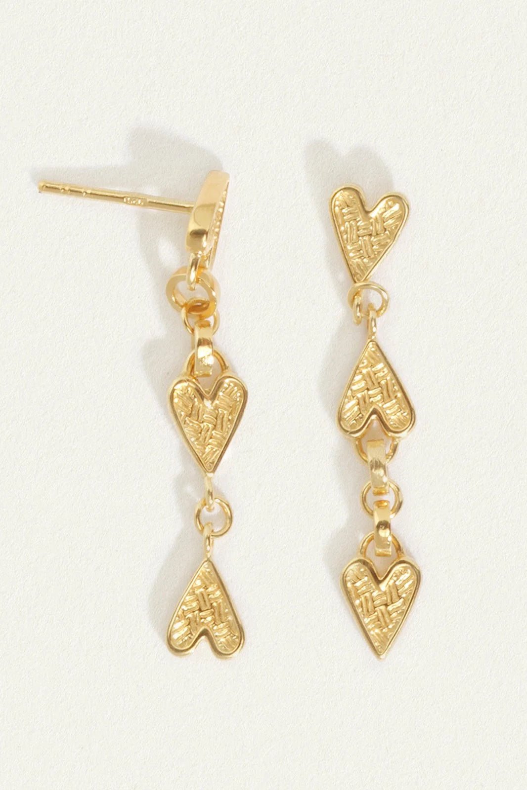 Amore Earrings - Gold - Earrings - Temple Of The Sun - Women's fashion at The Freedom State