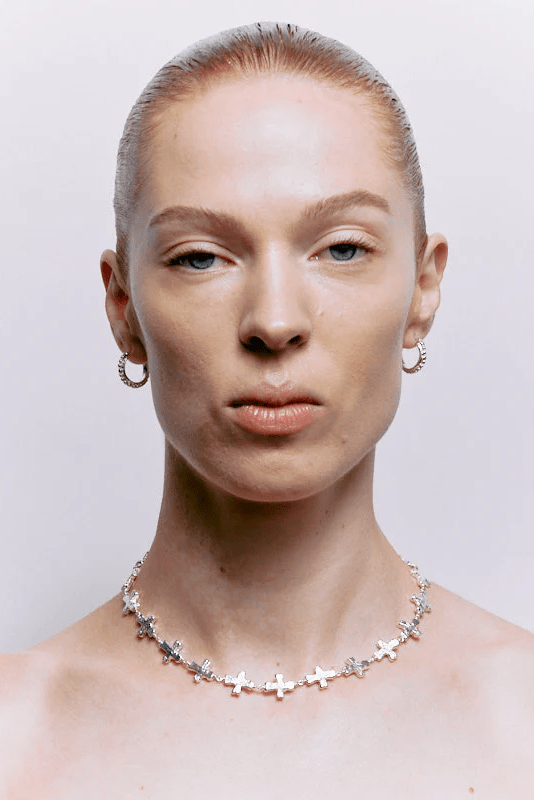 Angelica Hoops - Silver - Earrings - Cleopatra's Bling - Women's fashion at The Freedom State