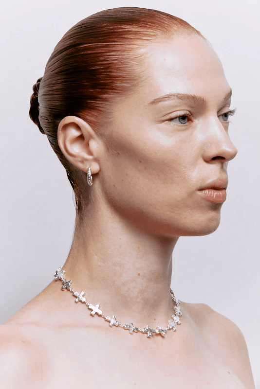 Angelica Hoops - Silver - Earrings - Cleopatra's Bling - Women's fashion at The Freedom State