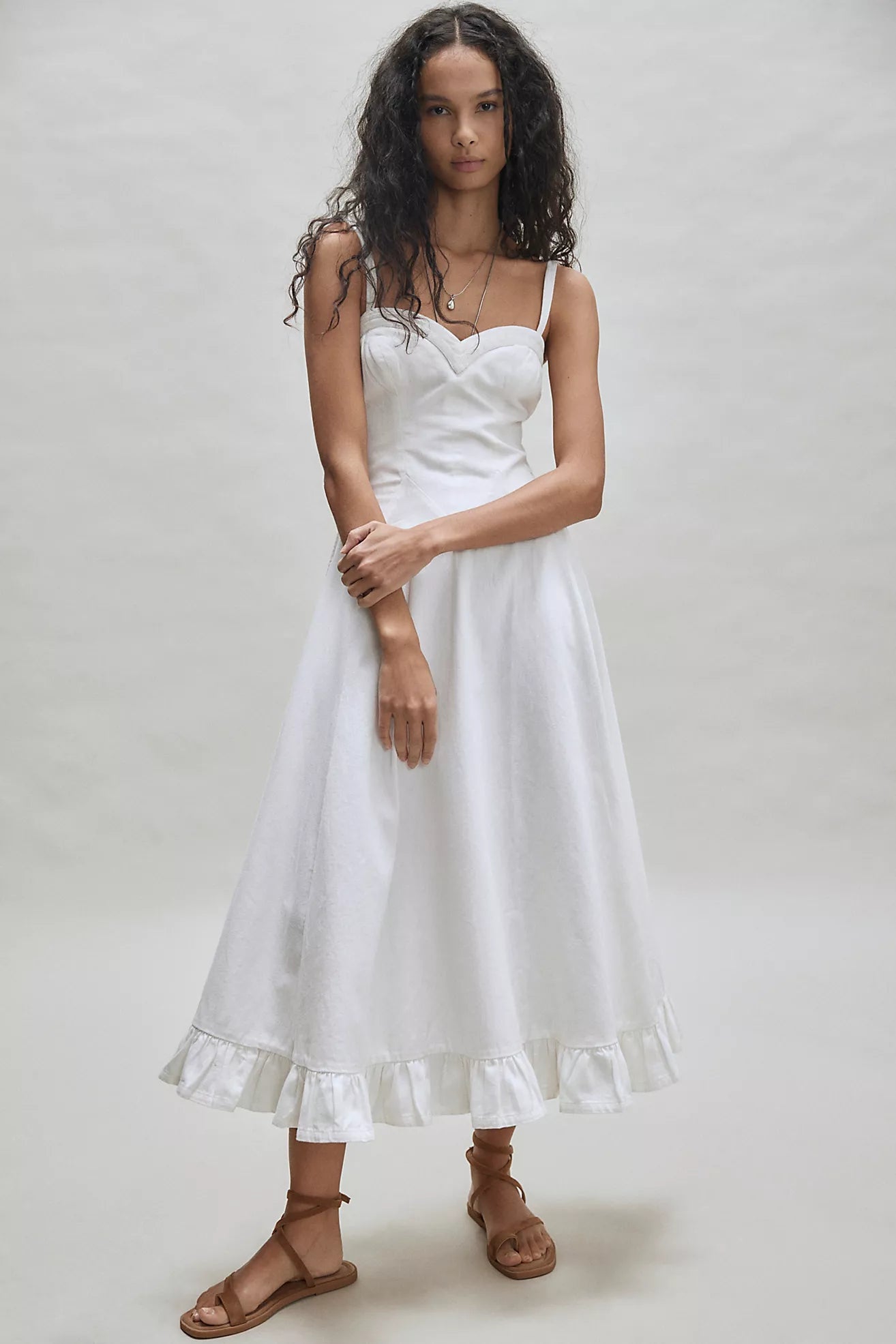 Another Season Midi Dress - Coconut Milk - Midi Dresses - Free People - Women's fashion at The Freedom State