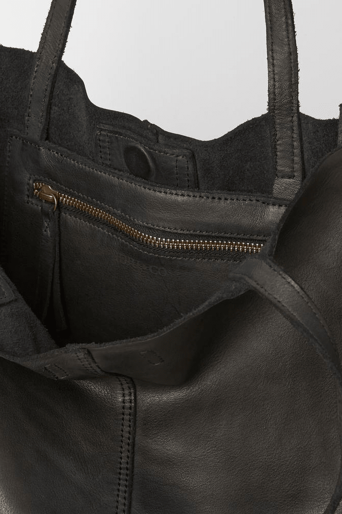 Baby Unlined Tote - Black - Bags - Juju & Co - Women's fashion at The Freedom State
