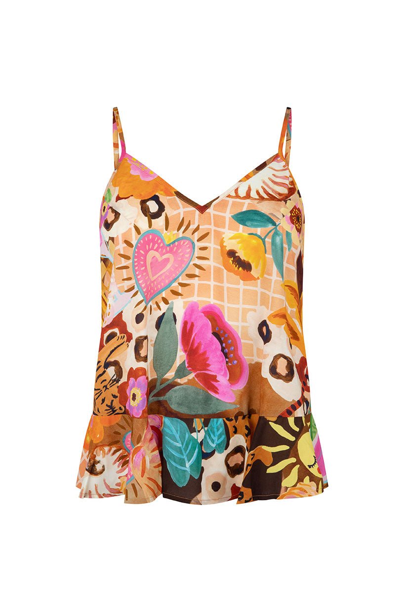 Birth Of Venus Cami - Caramel - Fashion Tops - Spell - Women's fashion at The Freedom State