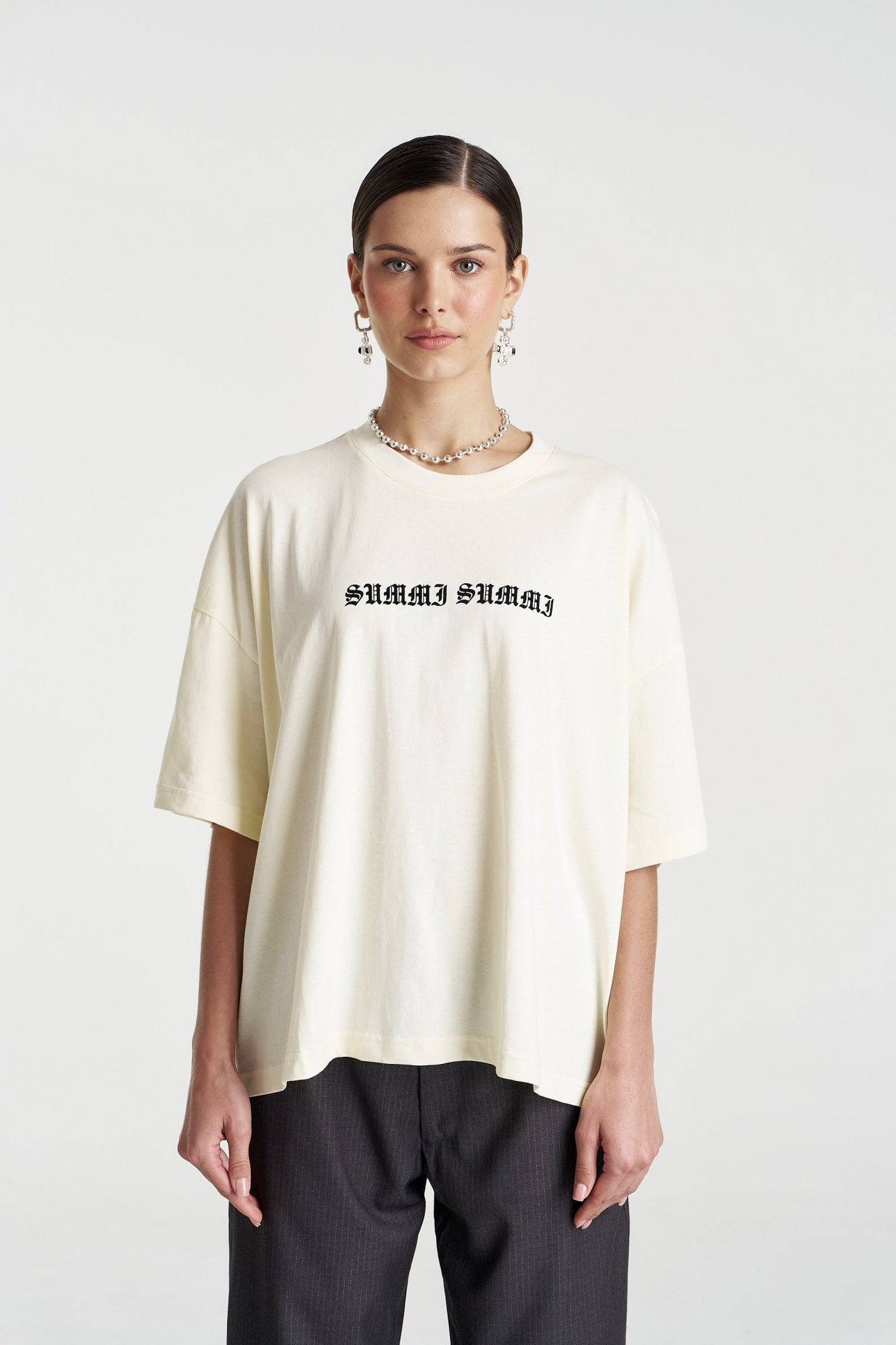 Butterfly SS Tee - Vanila - T-Shirts - Summi Summi - Women's fashion at The Freedom State