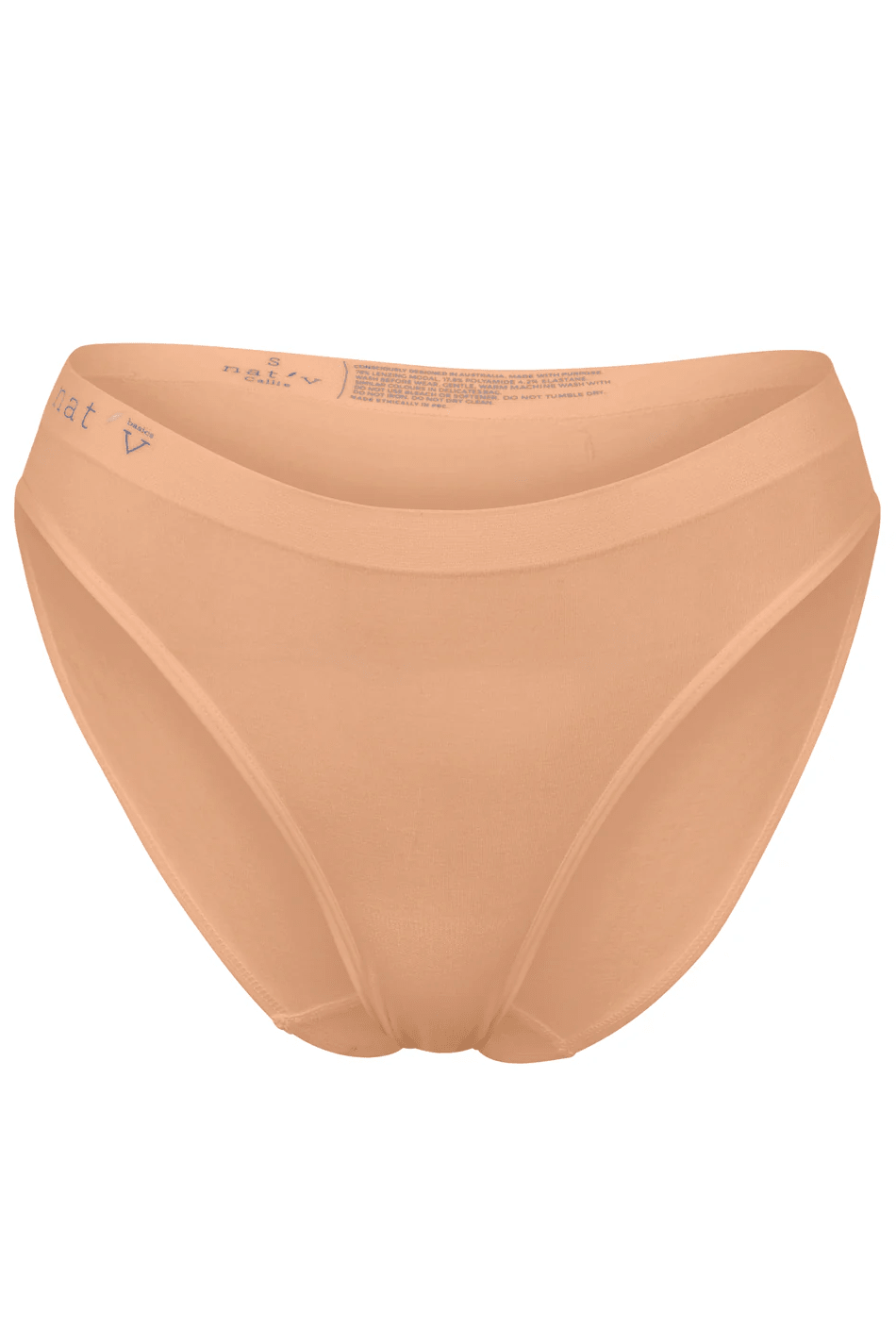 Callie Bikini Brief - Bone - Intimates & Robes - Nat'v Basics - Women's fashion at The Freedom State