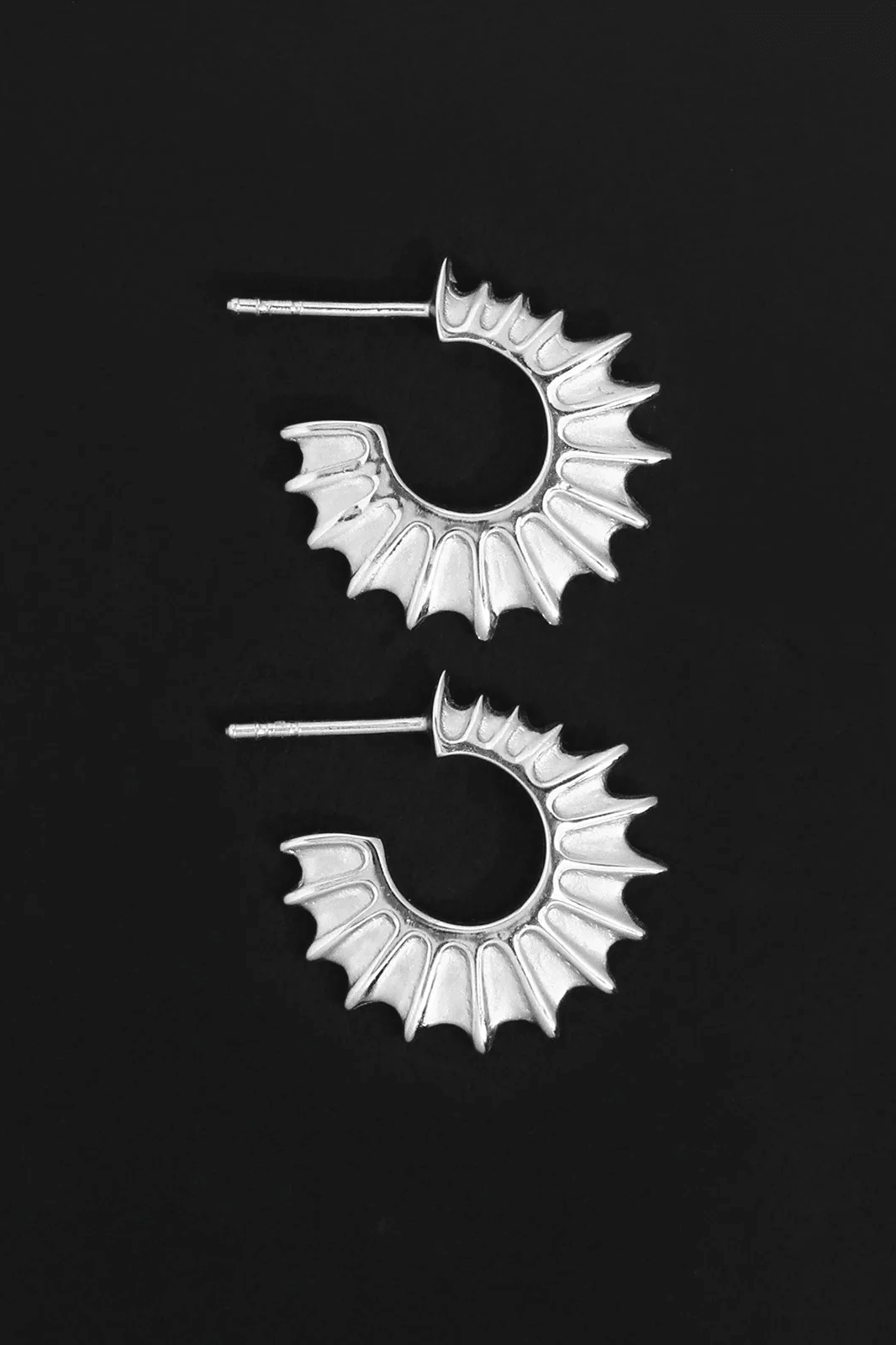 Calypso Hoops - Silver - Earrings - Temple Of The Sun - Women's fashion at The Freedom State