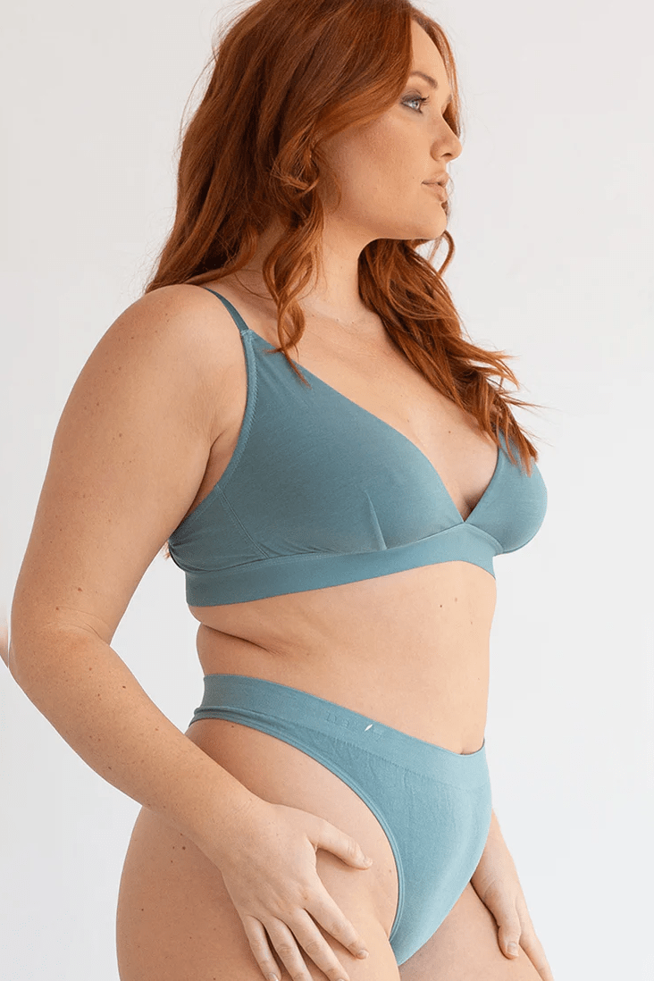 Cheeky G - Blue - Intimates & Robes - Nat'v Basics - Women's fashion at The Freedom State