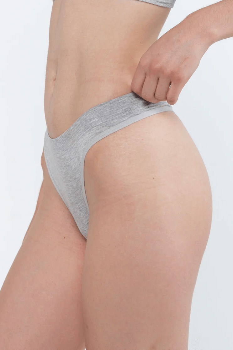 Cheeky G - Marle Grey - Intimates & Robes - Nat'v Basics - Women's fashion at The Freedom State