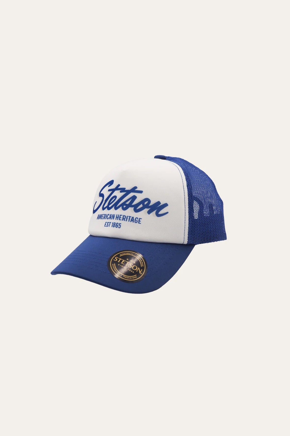 Classic Trucker Cap - Blue - Caps - Stetson - Women's fashion at The Freedom State