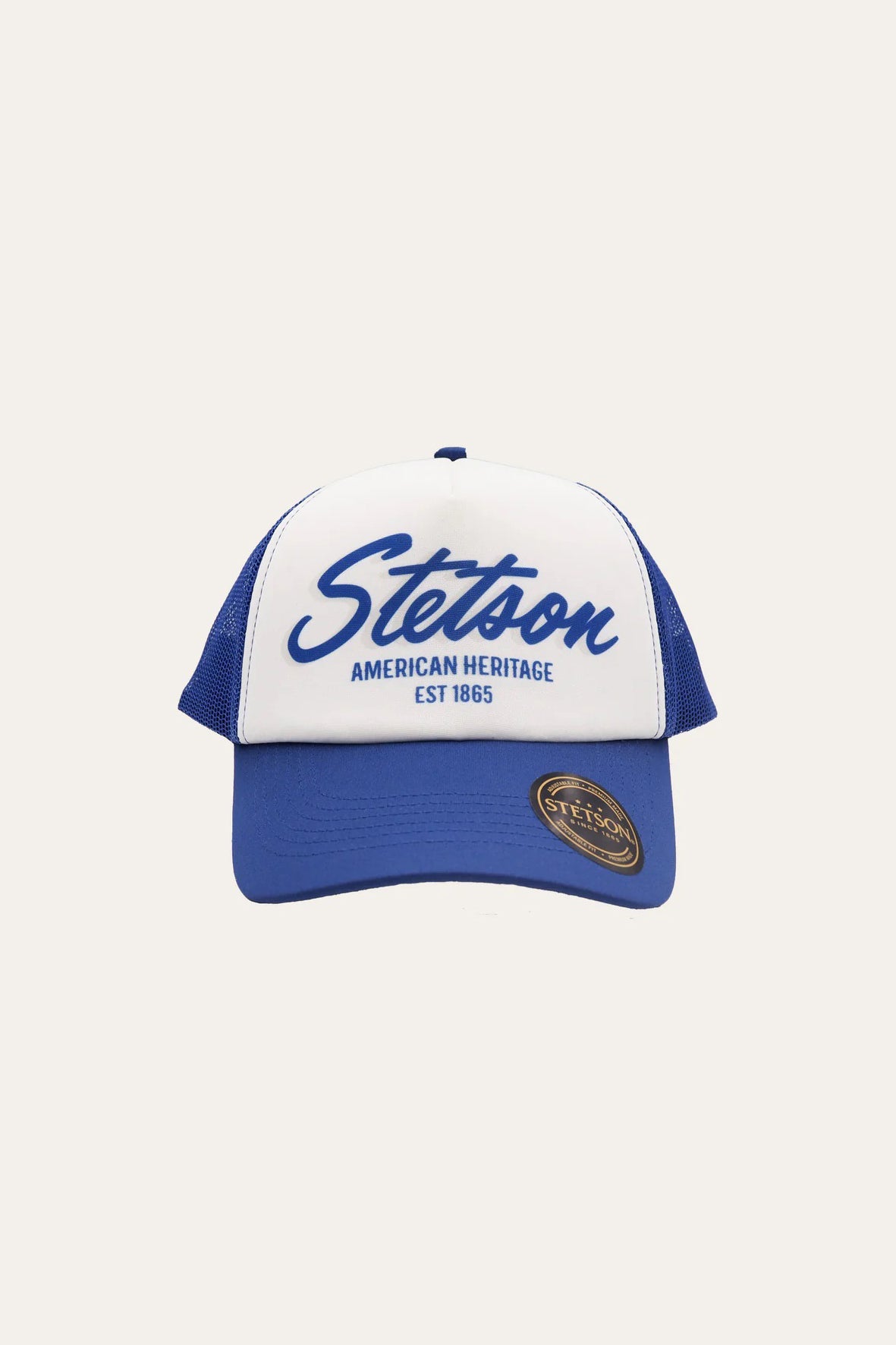 Classic Trucker Cap - Blue - Caps - Stetson - Women's fashion at The Freedom State