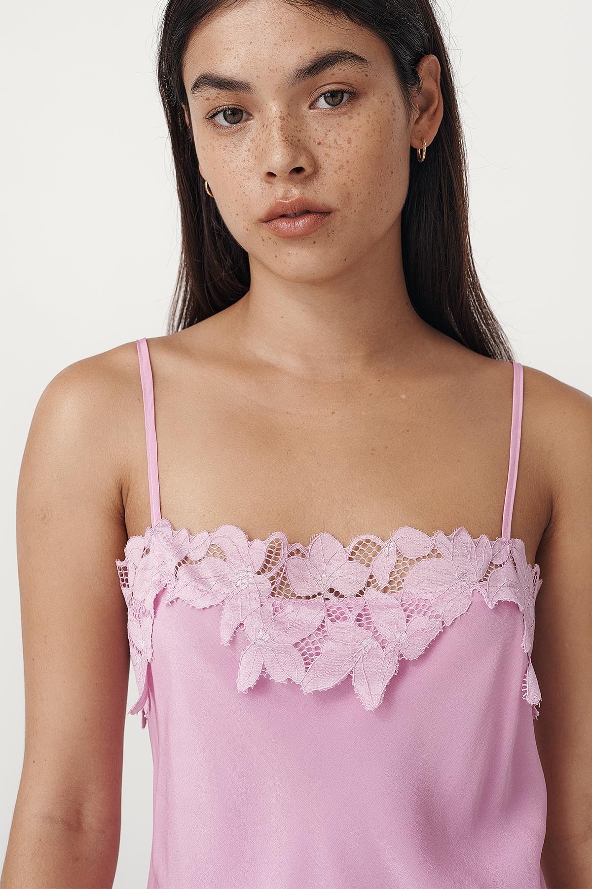 Claudia Silk Mini Dress - Orchid Pink - Mini Dresses - Rowie The Label