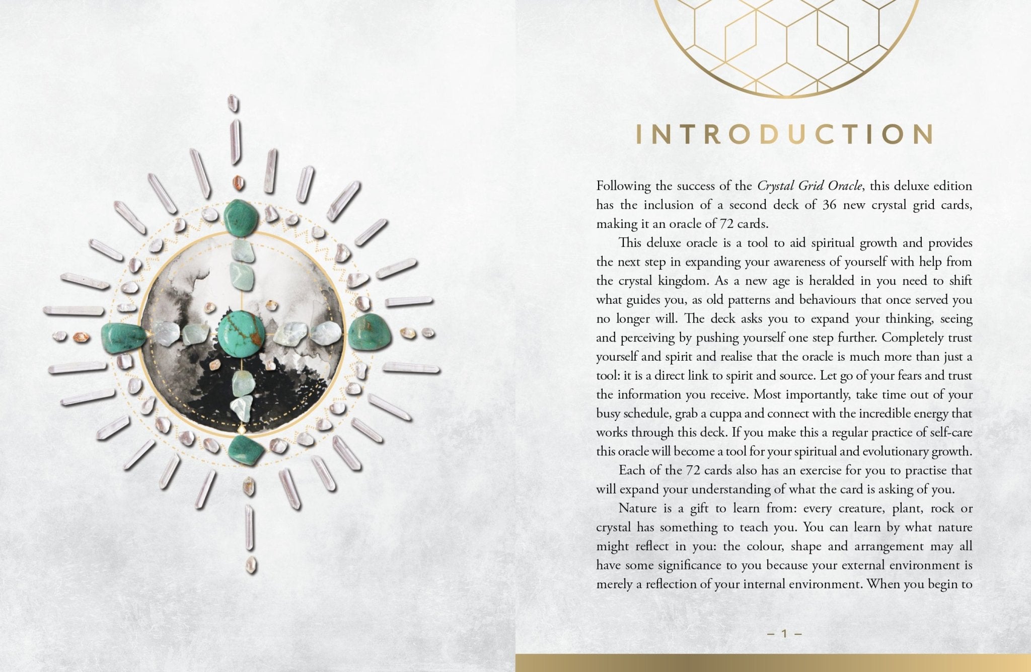 Crystal Grid Oracle Deluxe Edition - Nicola McIntosh - Card Decks - Nicola McIntosh - Women's fashion at The Freedom State