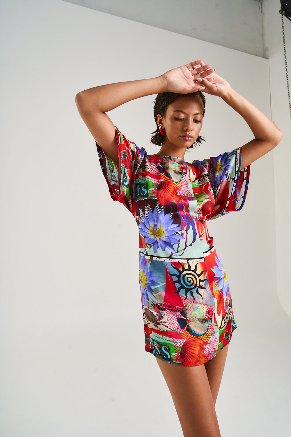 Tie Front Dress - Dazed