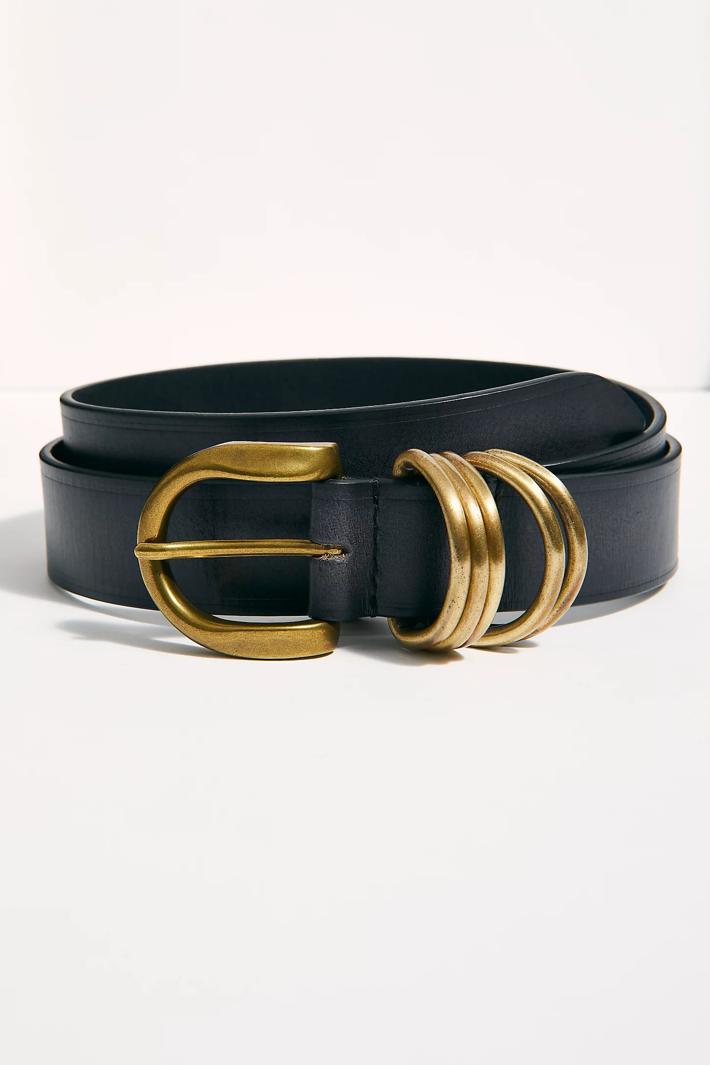 Rori Leather Belt - Black