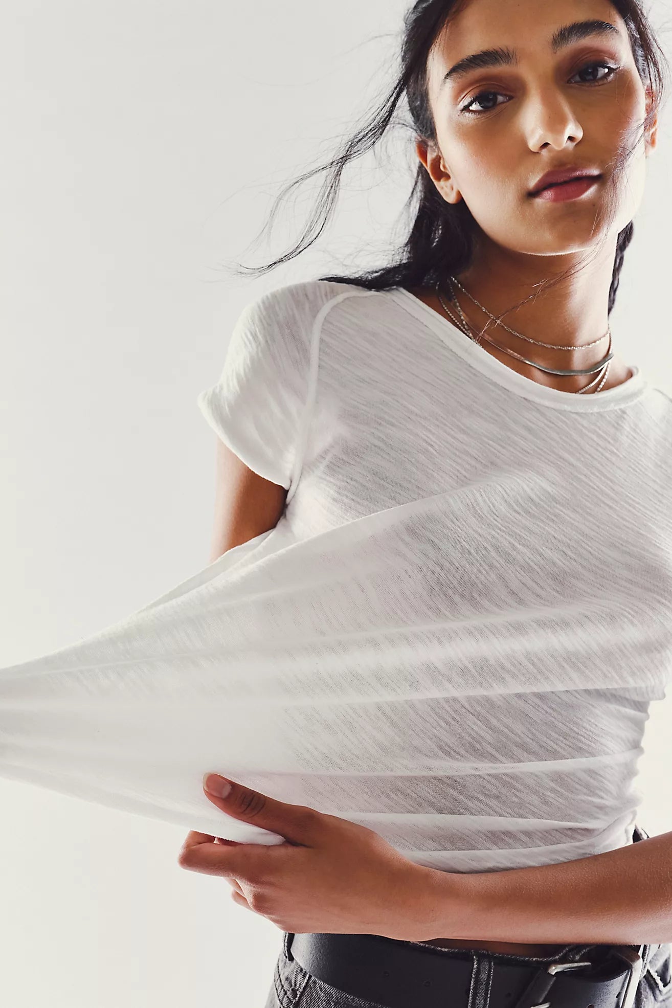 Be My Baby Tee- White