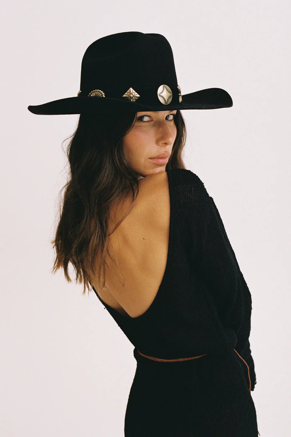 Duke Cowboy Hat - Black - Western Hat - Lack Of Color - Women's fashion at The Freedom State