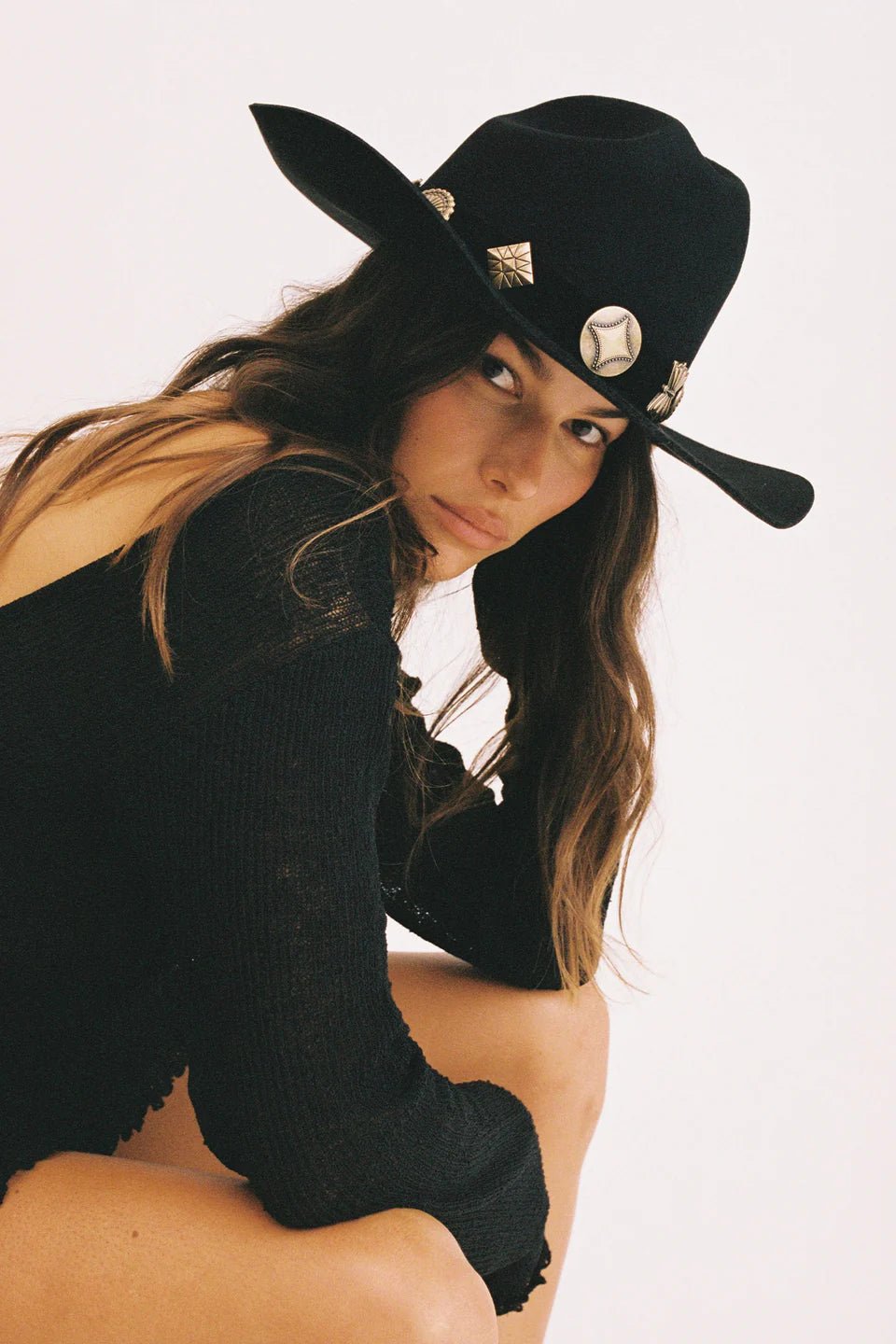Duke Cowboy Hat - Black - Western Hat - Lack Of Color - Women's fashion at The Freedom State