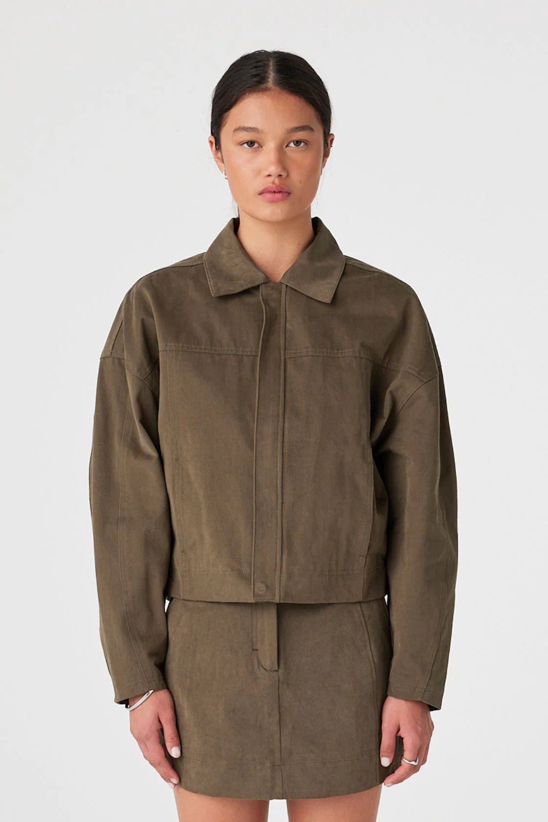 Eames Jacket - Khaki - Jackets - Arcaa Movement - Women's fashion at The Freedom State