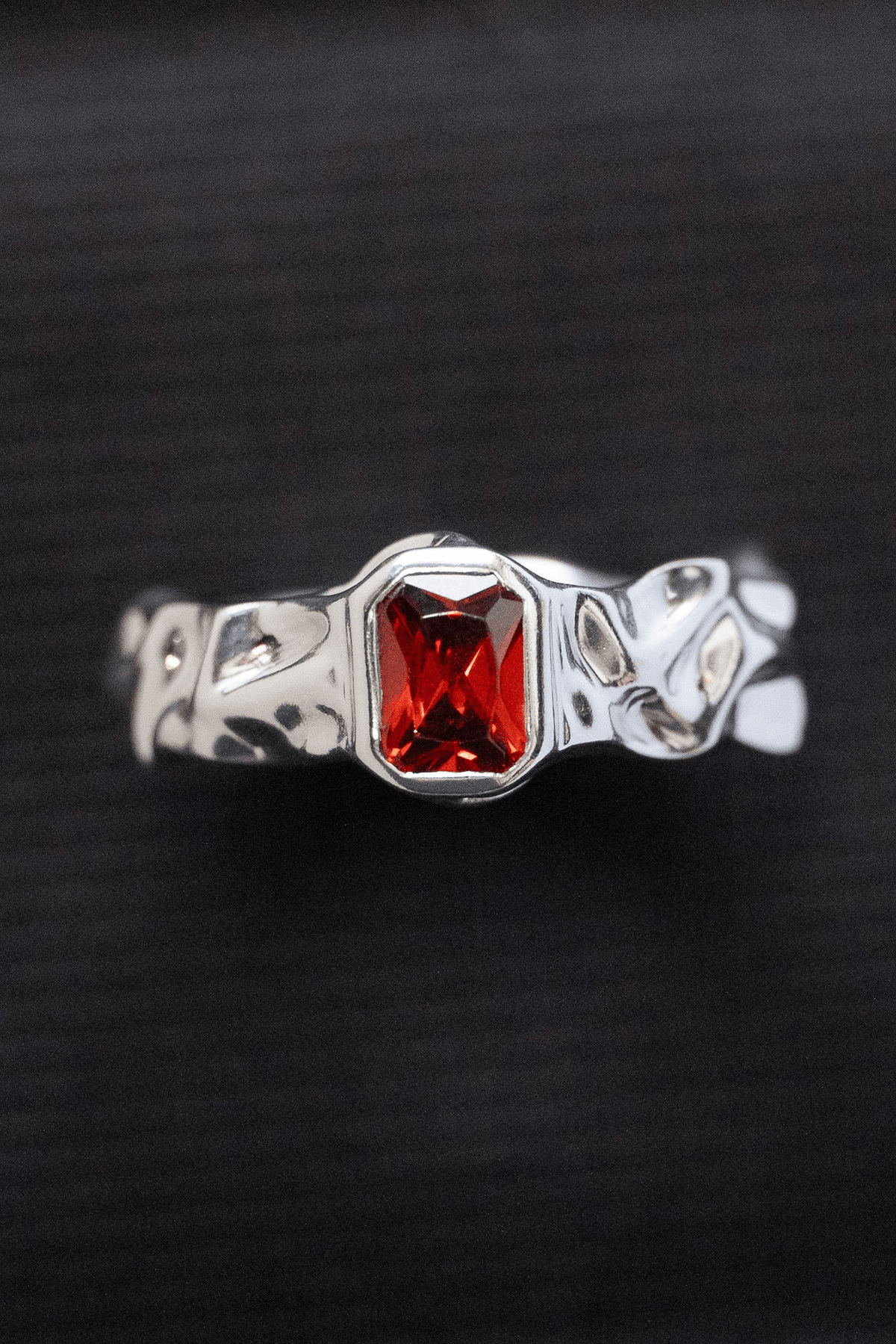 Empowerment Ring - Red Sapphire - Rings - Epta - Women's fashion at The Freedom State