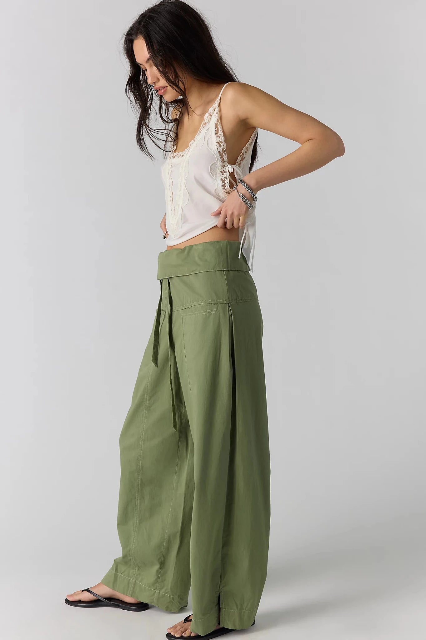 Fisherman Pant - Mistletoe - Pants - Free People - Women's fashion at The Freedom State