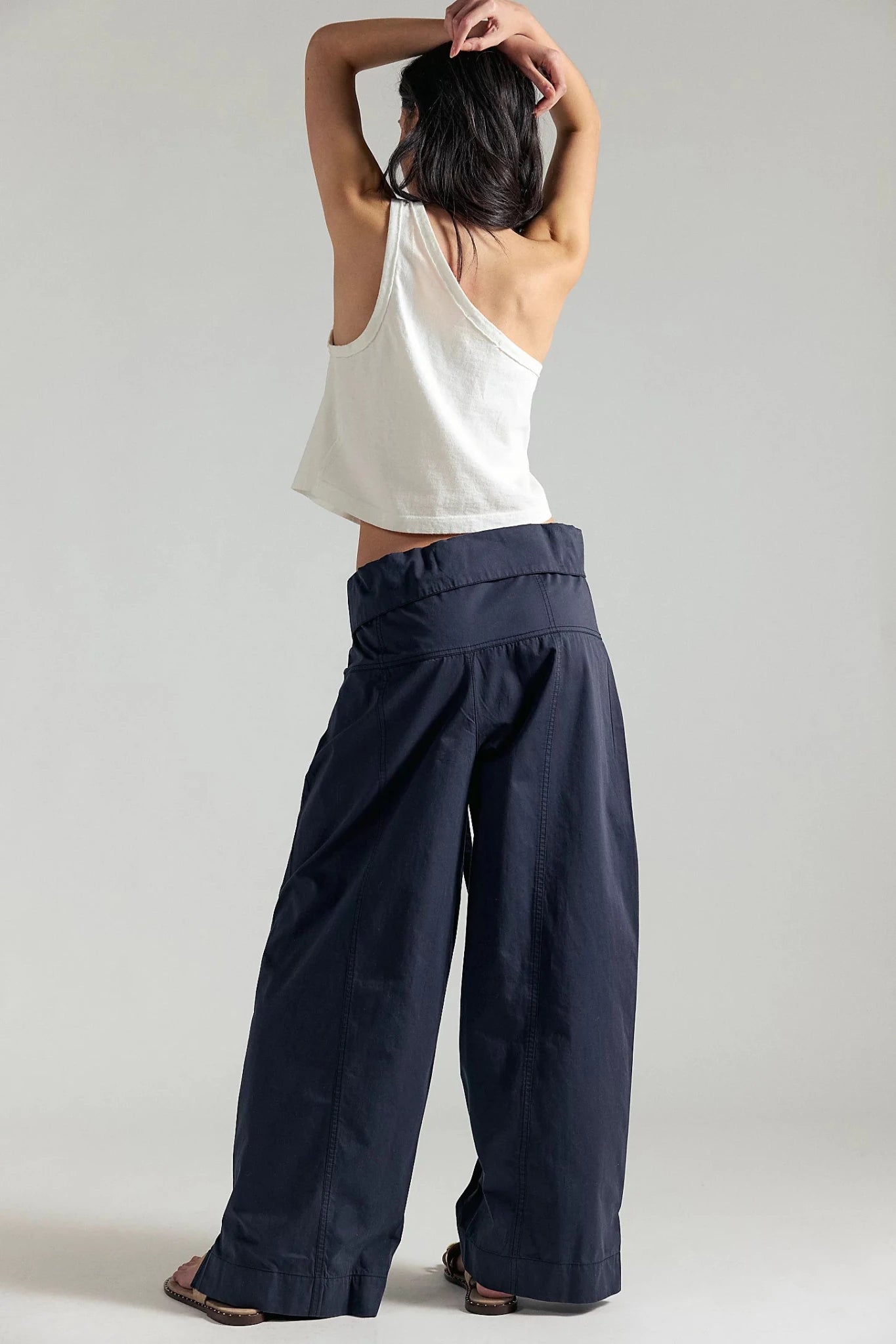Fisherman Pant - Washed Black - Pants - Free People - Women's fashion at The Freedom State