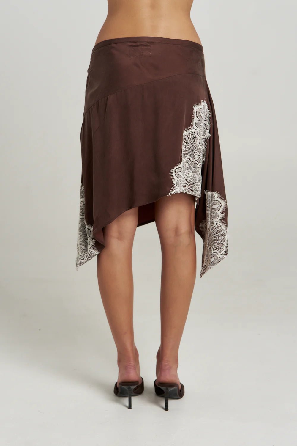 Florence Asym Skirt - Espresso - Skirts - Summi Summi - Women's fashion at The Freedom State