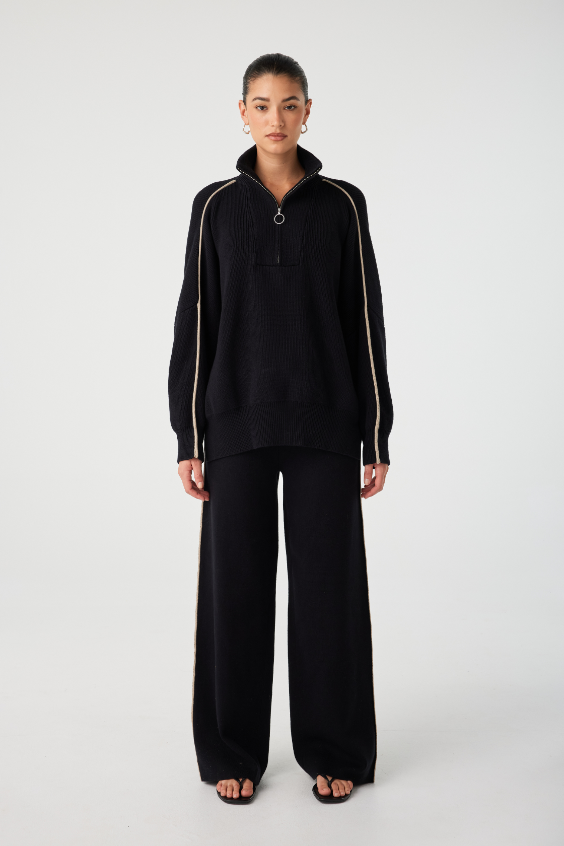 Milan Track Pant - Black