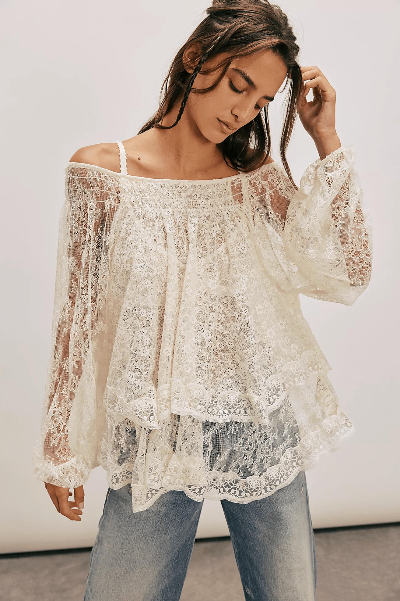 Goldie Knit (Reversible) Top - Tofu - Fashion Tops - Free People - Women's fashion at The Freedom State