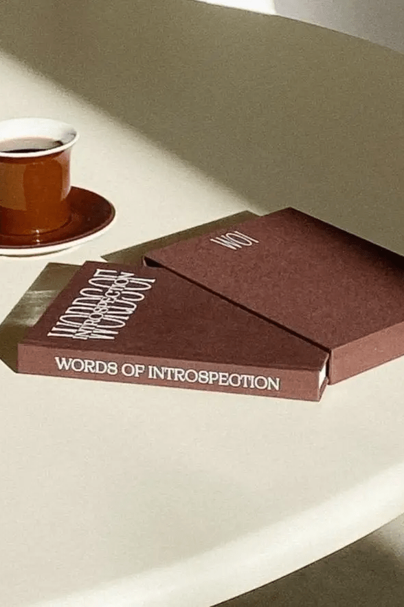 Guided Journal - Chocolate - Journals - Words Of Introspection - Women's fashion at The Freedom State