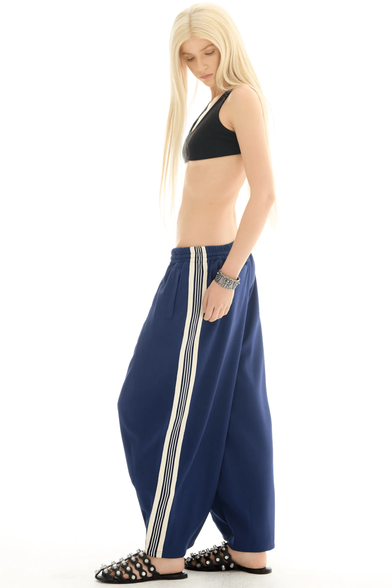 Harajuku Track Pants - Navy - Pants - The Tales - Women's fashion at The Freedom State