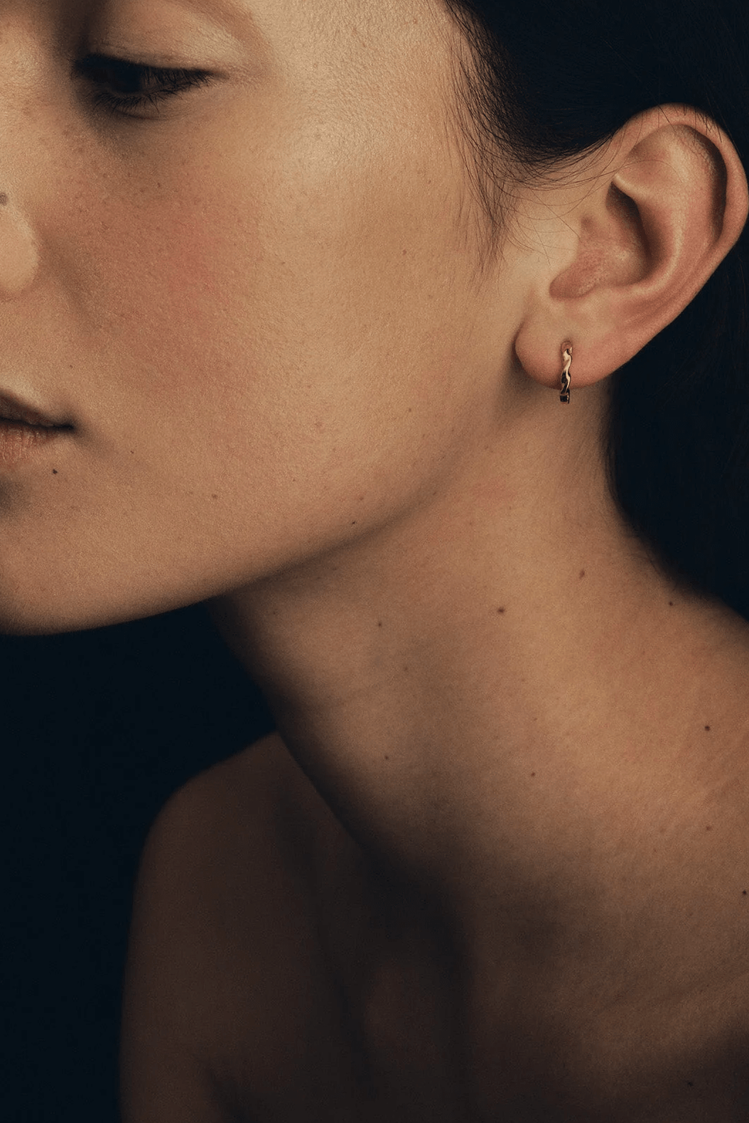 Helix Huggie Earrings - Gold - Earrings - Temple Of The Sun - Women's fashion at The Freedom State