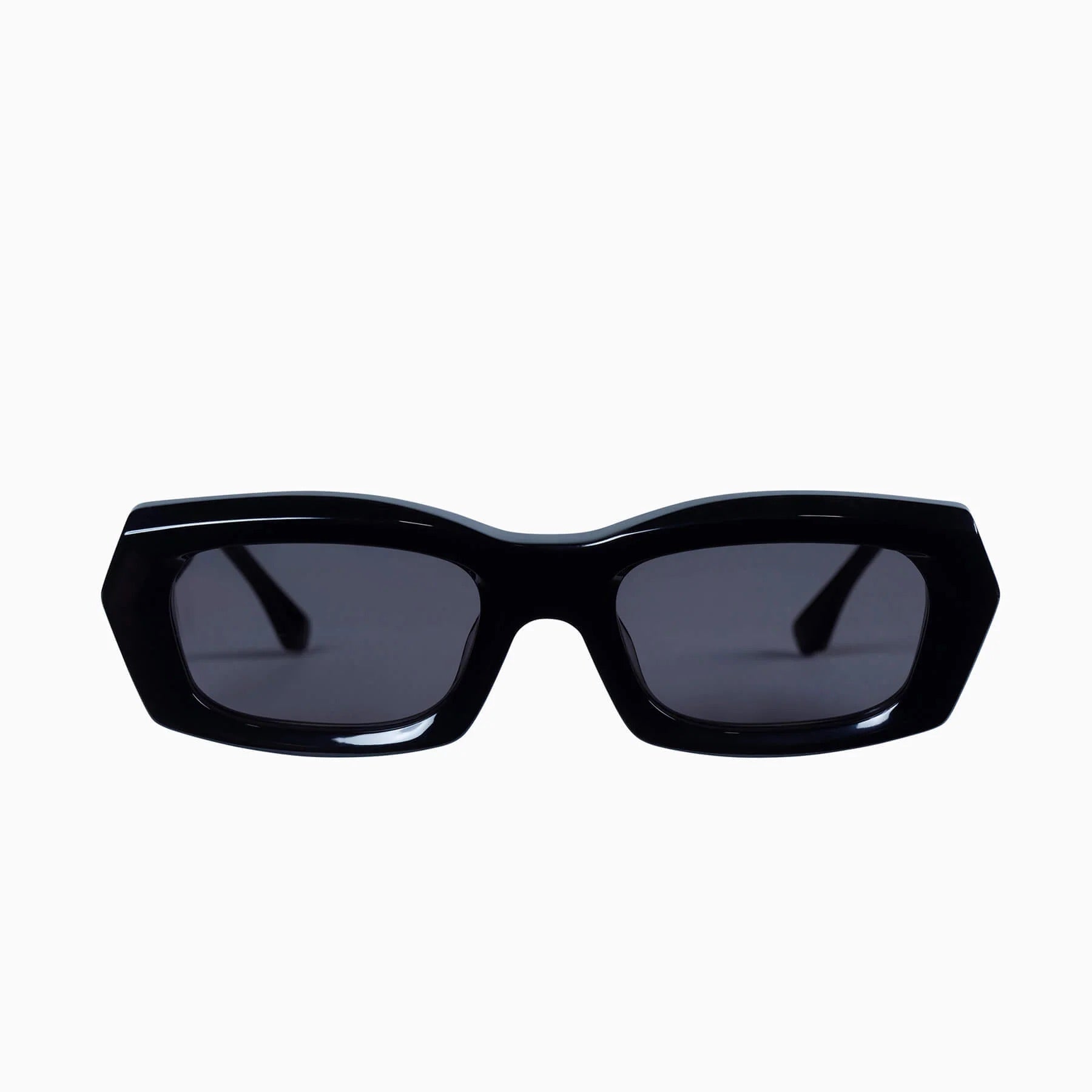 Valley Eyewear | Holycity | Sunglasses - Gloss Black / Black Lens