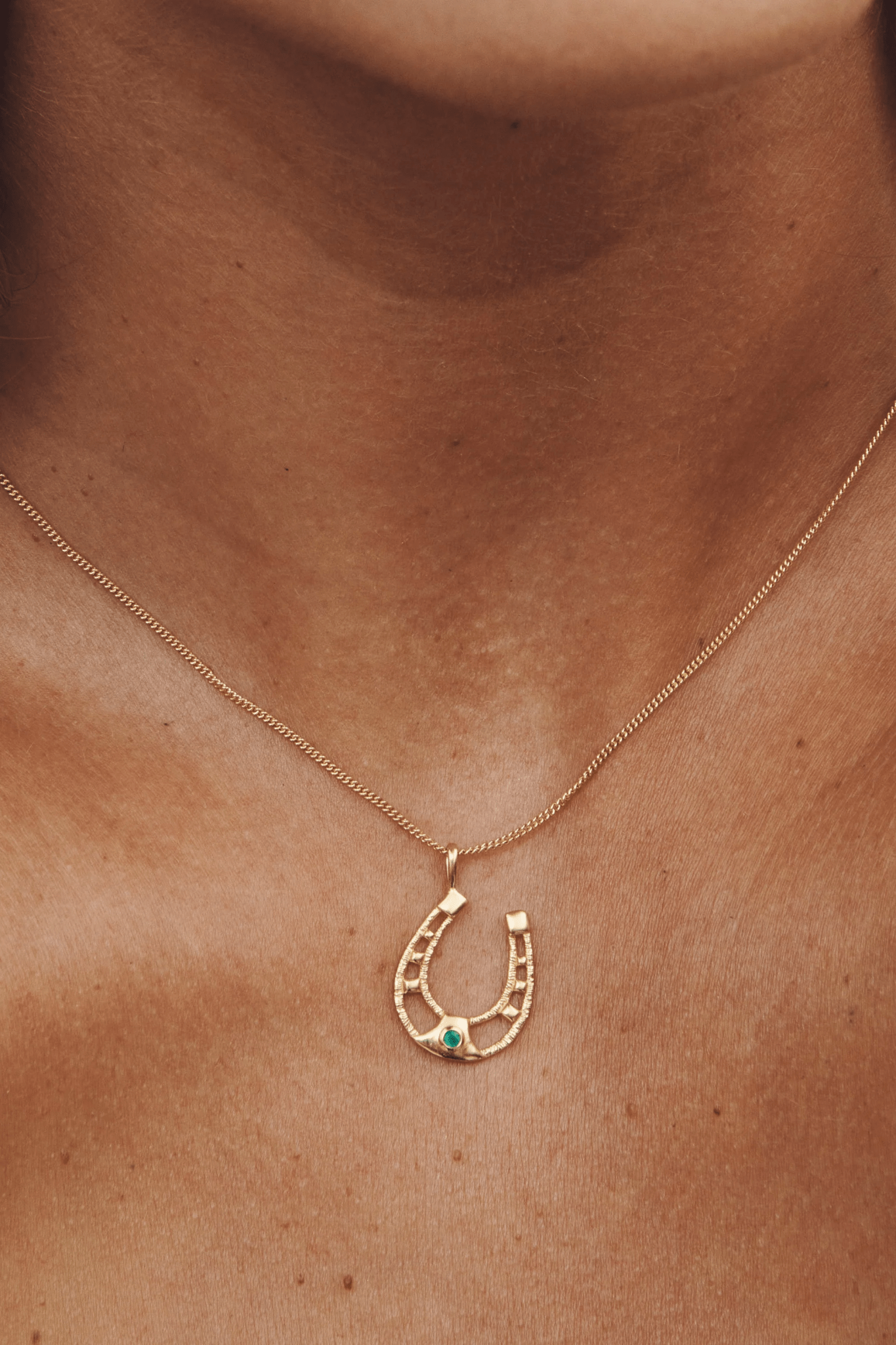 Horseshoe Necklace - Gold - Earrings - Temple Of The Sun - Women's fashion at The Freedom State
