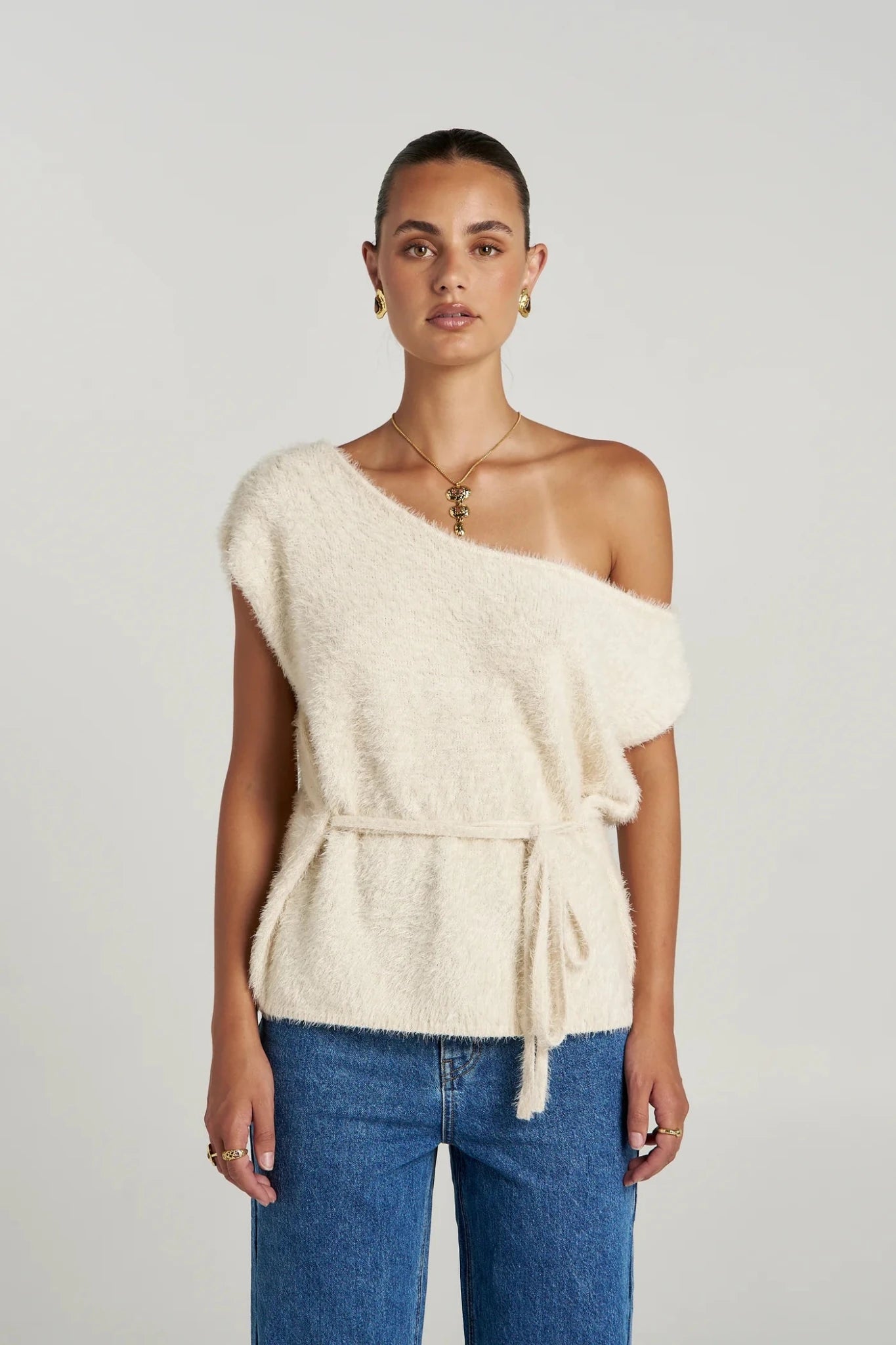Ivy Knit Top - Lily White - Knitwear - Summi Summi - Women's fashion at The Freedom State