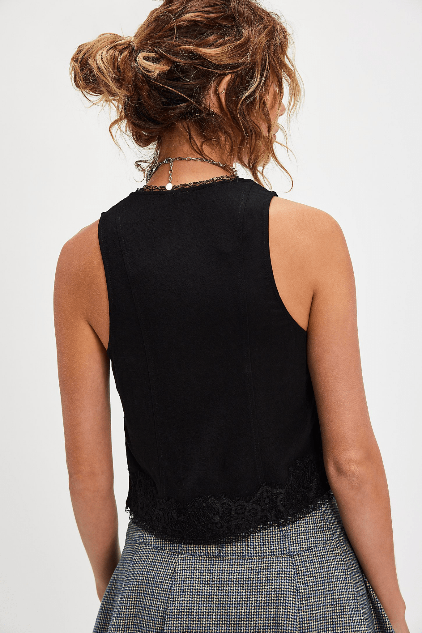 Jaida Vest - Black - Fashion Tops - Free People - Women's fashion at The Freedom State