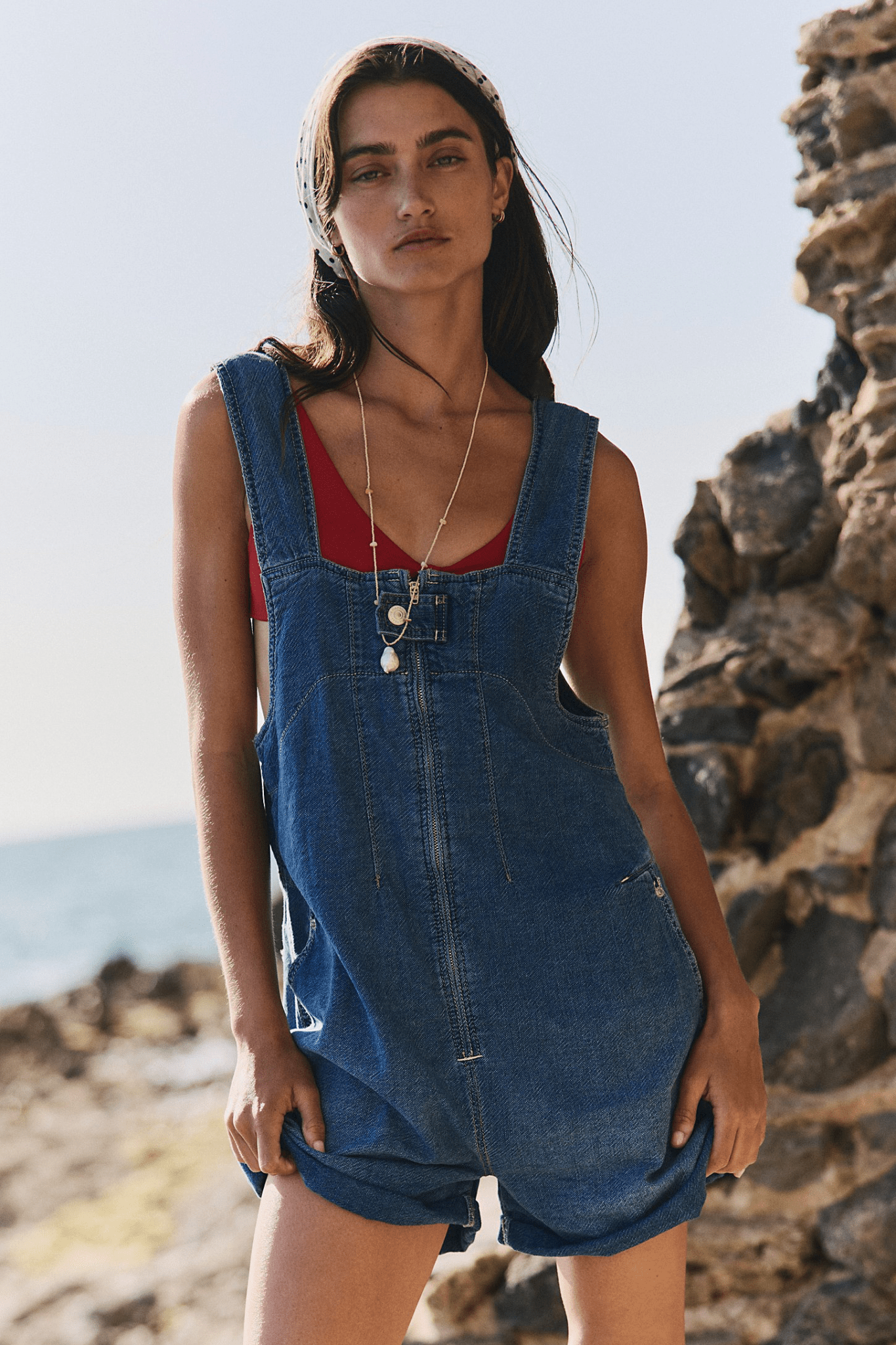 Jude Shortall - Mid Indigo - Jumpsuits & Playsuits - Free People - Women's fashion at The Freedom State