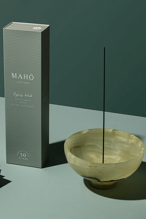 Kōdō Catchall Burner - Onyx - Incense - Maho Sensory - Women's fashion at The Freedom State