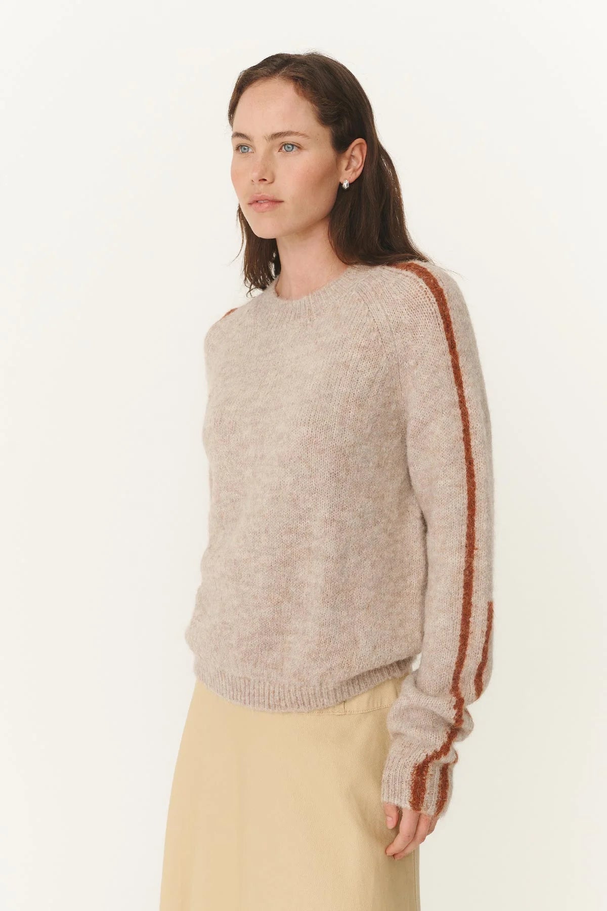 Lana Knit Jumper - Fawn - Knitwear - Rowie The Label - Women's fashion at The Freedom State