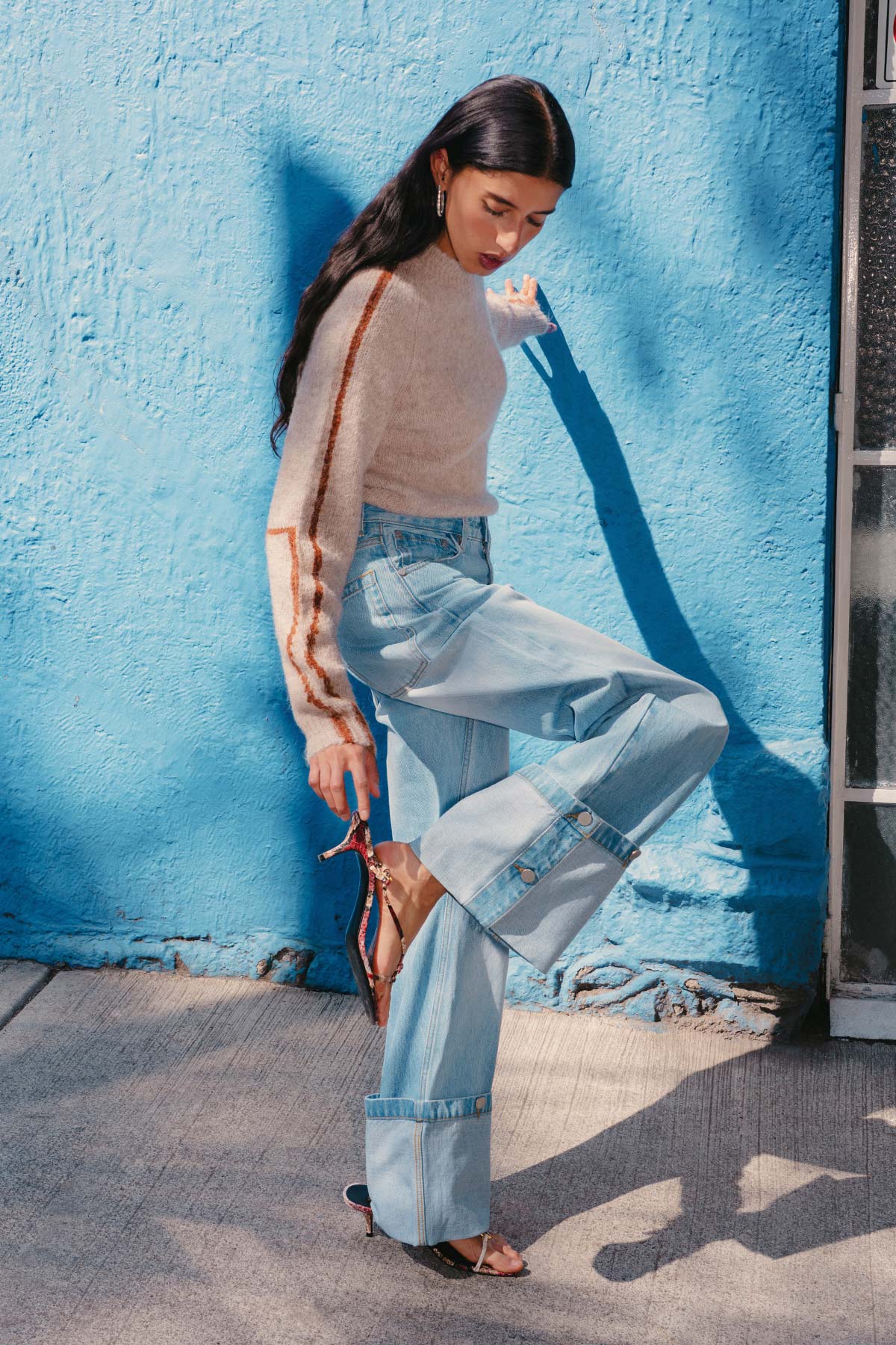 Lana Knit Jumper - Fawn - Knitwear - Rowie The Label - Women's fashion at The Freedom State