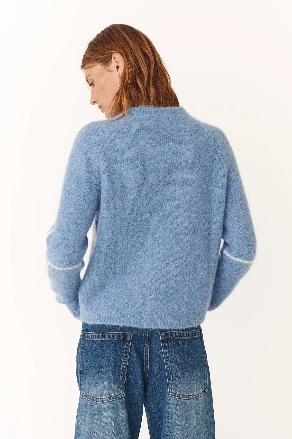 Lana Knit Jumper - Sky - Knitwear - Rowie The Label - Women's fashion at The Freedom State