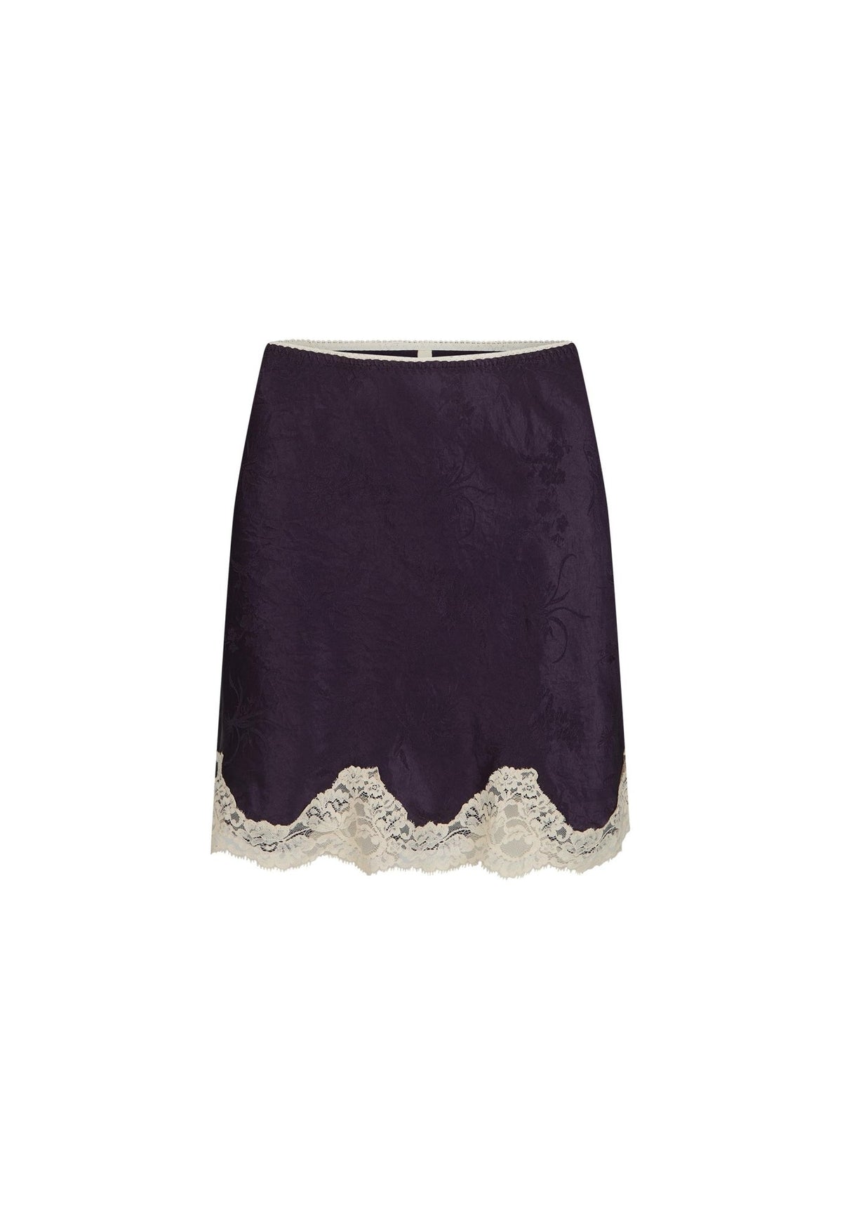 Lasiandra Lace Mini Skirt - Deep Violet - Skirts - Spell - Women's fashion at The Freedom State