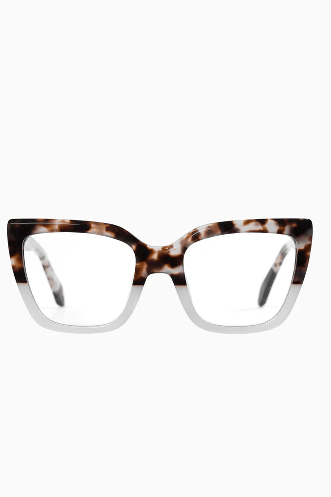 Legion | Optics - Chocolate Tort To Smoke / Clear Blue Blocker - Optics - Valley Eyewear - Women's fashion at The Freedom State