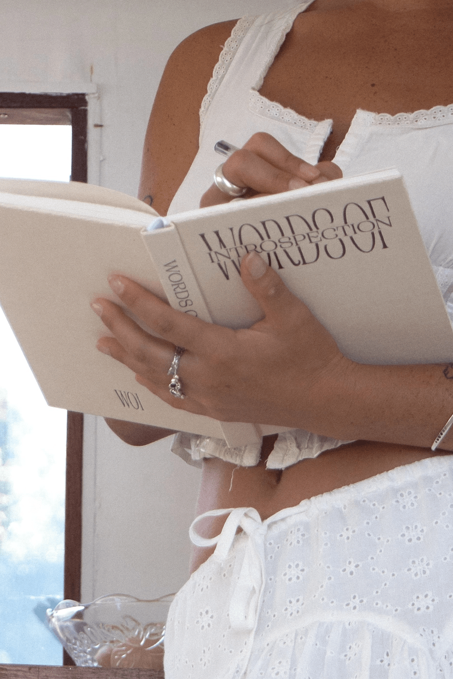 Lined Journal - Cream - Journals - Words Of Introspection - Women's fashion at The Freedom State