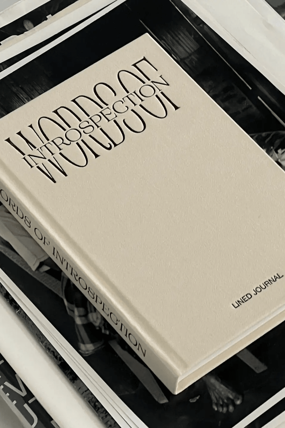Lined Journal - Cream - Journals - Words Of Introspection - Women's fashion at The Freedom State