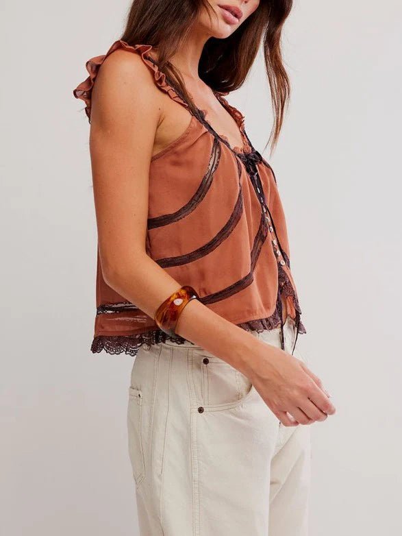 Mabel Tank - Peony Canyon - Fashion Tops - Free People - Women's fashion at The Freedom State