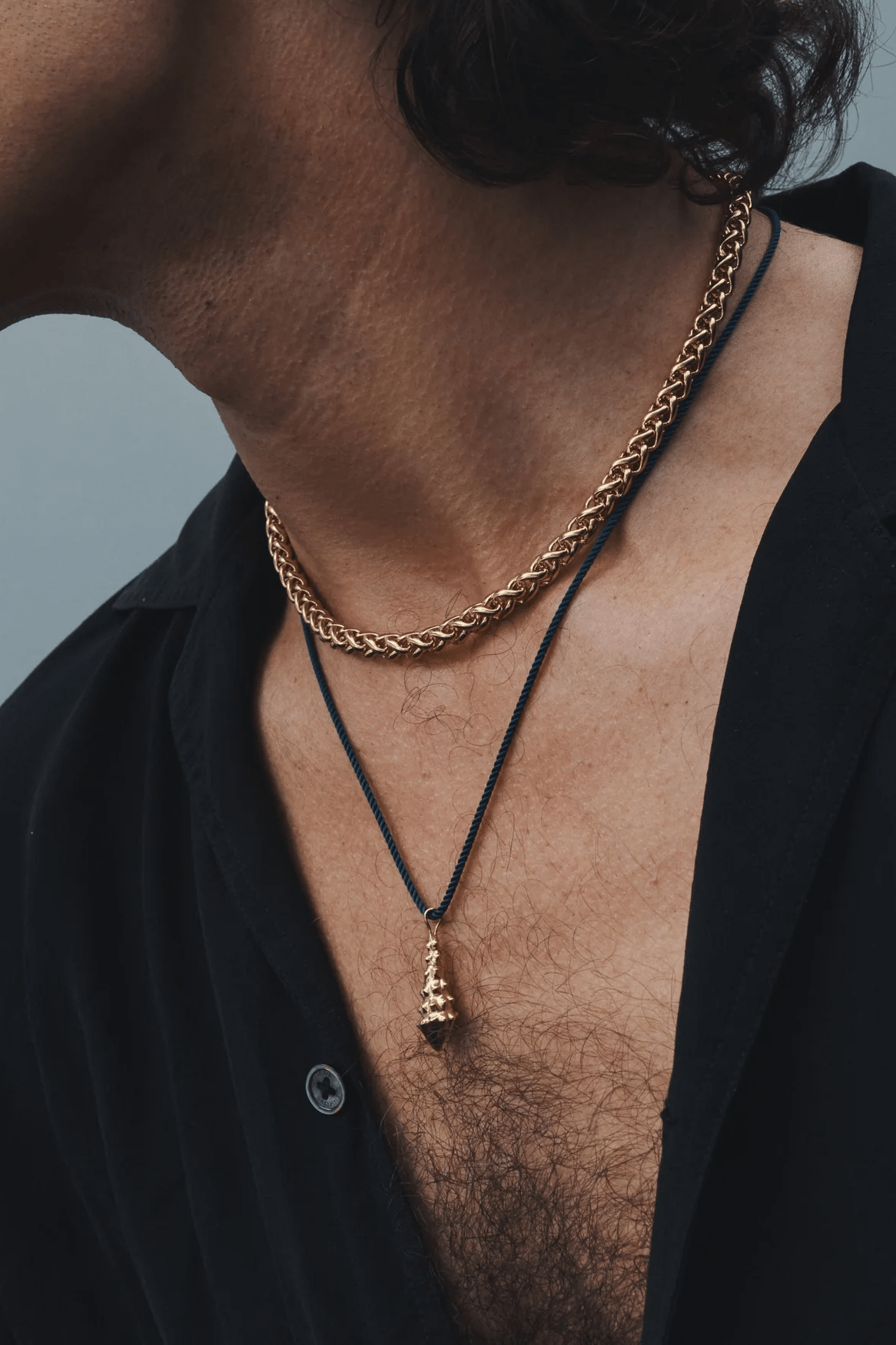 Marine Cord Necklace - Gold - Necklaces - Temple Of The Sun - Women's fashion at The Freedom State