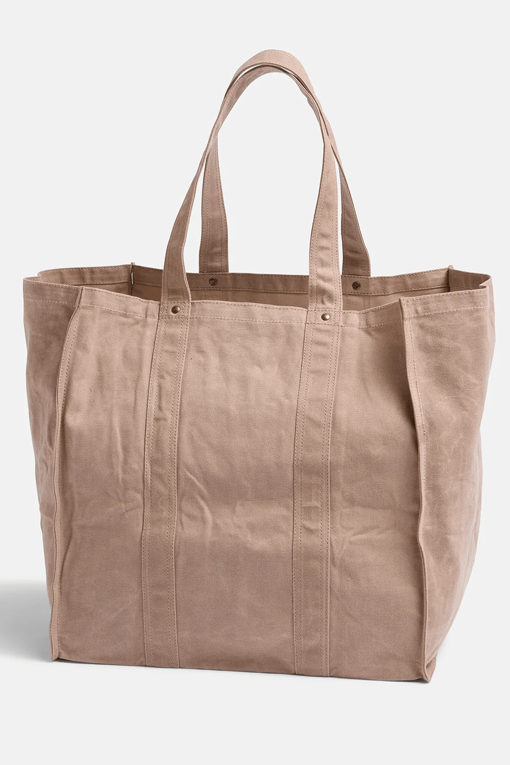 Market Canvas Tote Bag - Mocha - Bags - Pony Rider - Women's fashion at The Freedom State