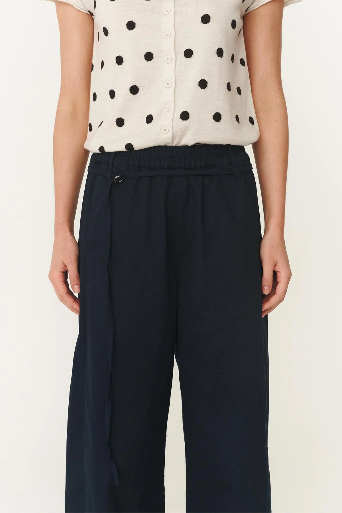 Maryanne Barrel Leg Pants - Ink - Pants - Rowie The Label - Women's fashion at The Freedom State