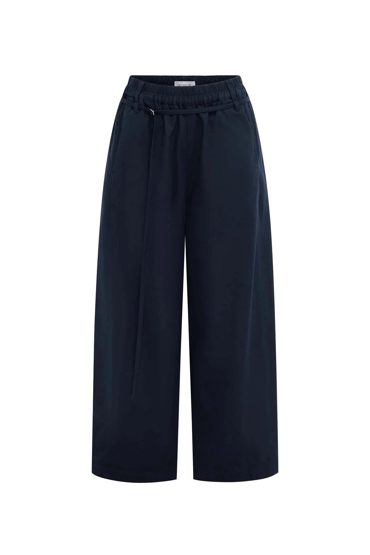Maryanne Barrel Leg Pants - Ink - Pants - Rowie The Label - Women's fashion at The Freedom State